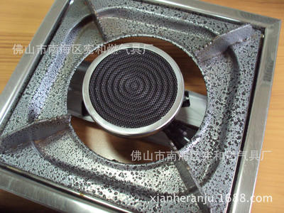 【廠家供應商用家用型85節(jié)能紅外線不銹鋼小方爐臺式燃氣灶批發(fā)】價格,廠家,圖片,燃氣灶、集成灶,佛山市南海區(qū)憲和燃氣具廠-